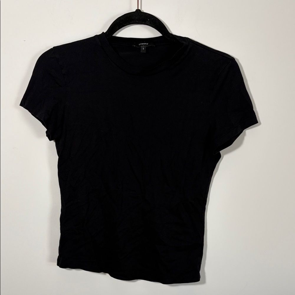 Women’s Theory Classic Fitted Black T-Shirt